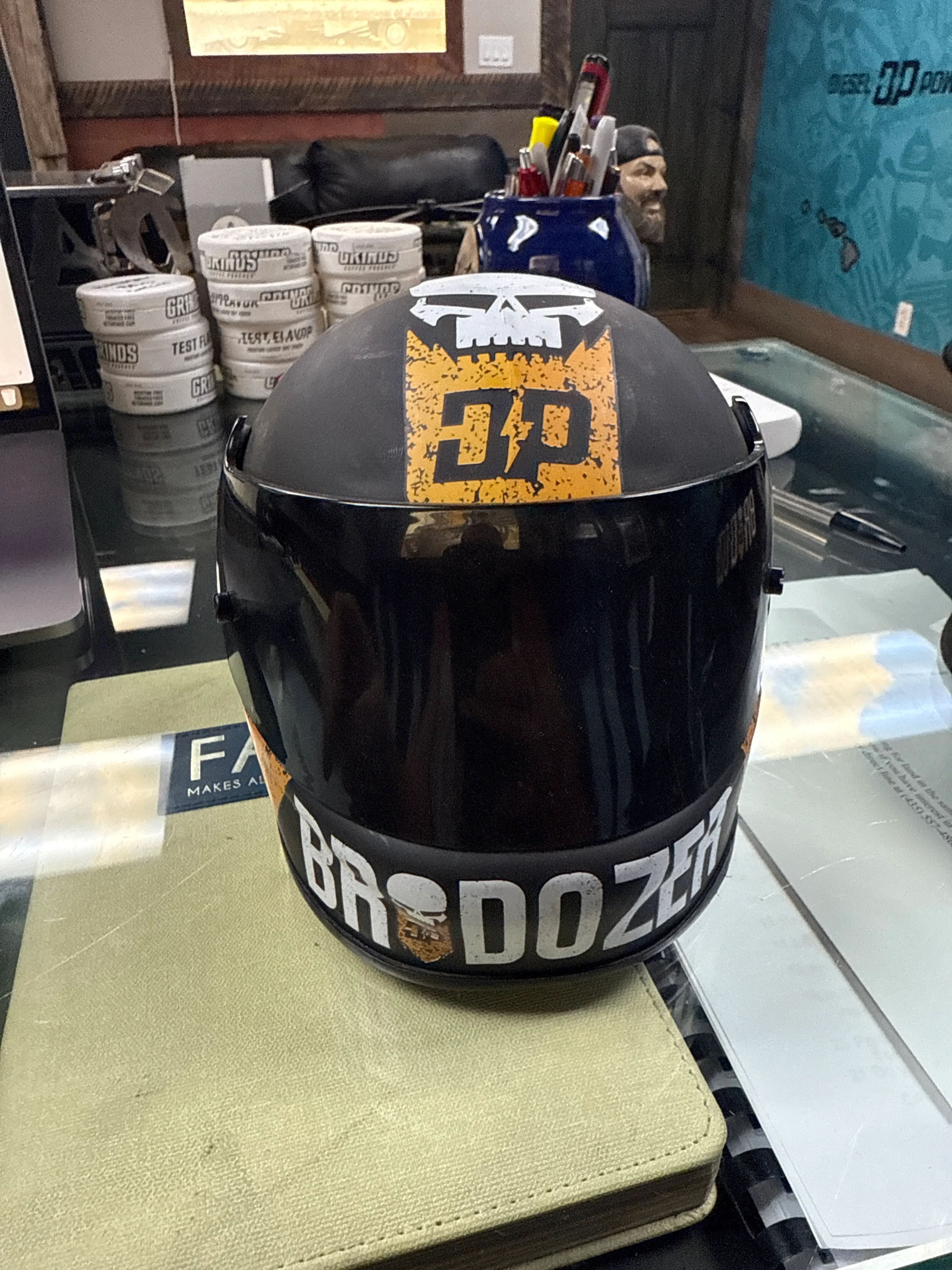 Monster Jam BroDozer Helmet